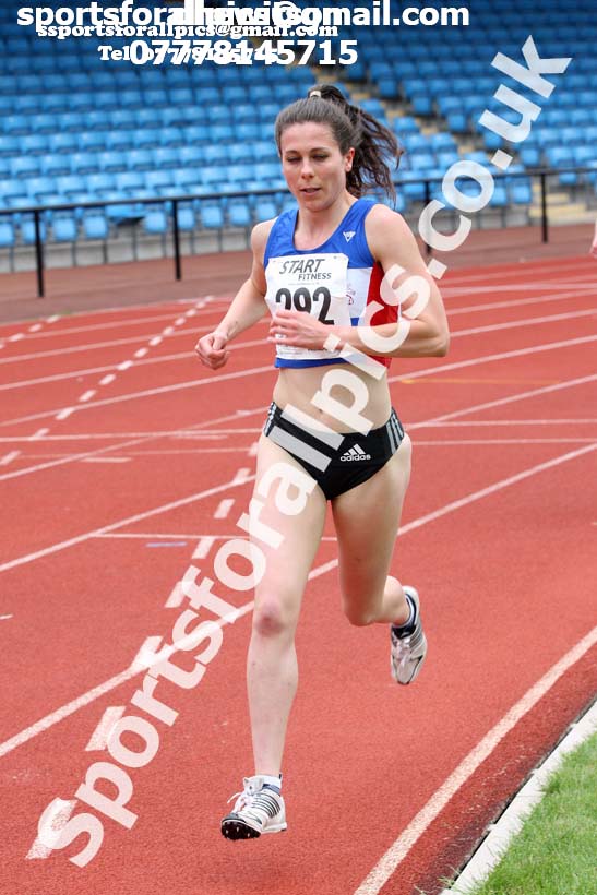 Senior womens 5000 metres, Northern Senior and Under-20s Champs., SportsCity, Manchester. Photo: David T. Hewitson/Sports for All Pics